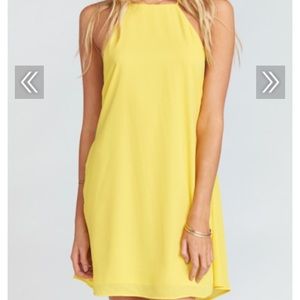NWT Show Me Your Mumu Byron Dress~Sunshine Crisp L